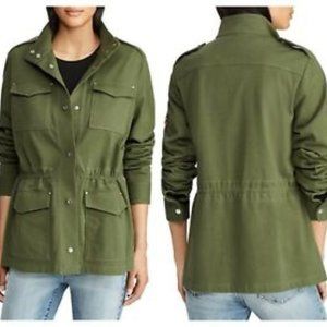 Lauren Ralph Lauren Cotton Military Jacket